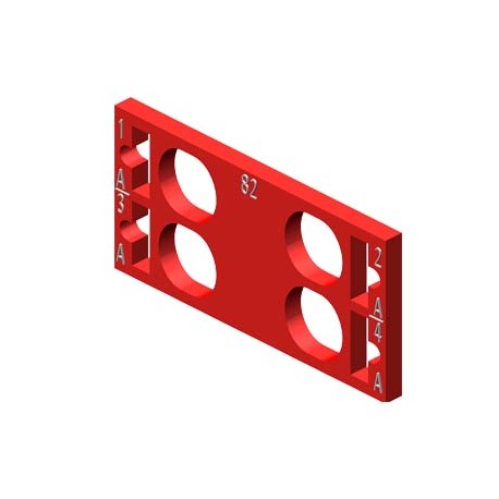 6ES7193-6CP82-2AB0 SIEMENS SIMATIC ET 200SP, 10 targhette identificative a colori codice colore CC82, per 4 ..