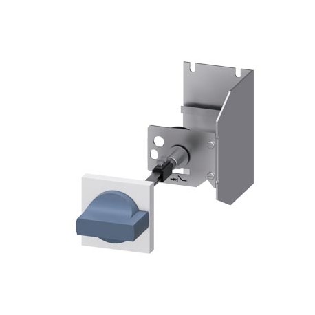 3RV2926-2BA00 SIEMENS Door-coupling rotary operating mechanism for circuit breaker Size S00/S0 Handle gray n..