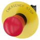 3SU1100-1HB20-1PG0 SIEMENS EMERGENCY STOP mushroom pushbutton, 22 mm, round, plastic, red, 40 mm, positive l..