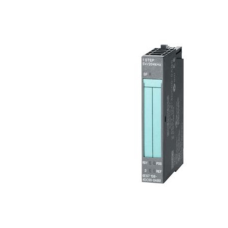 6ES7138-4DC01-0AB0 SIEMENS SIMATIC DP, Electronics module for ET 200S, 1 STEP 5 V/204 kHz for stepper motor ..