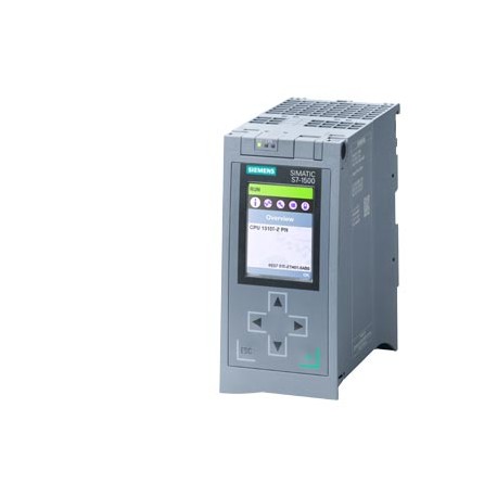 6ES7515-2TM01-0AB0 SIEMENS SIMATIC S7-1500T, CPU 1515T-2 PN, Central processing unit with work memory 750 KB..