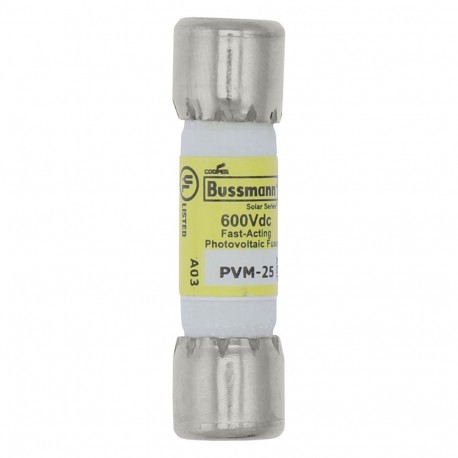 1FA, Midget 25 A 600 DC PV PVM-25 EATON ELECTRIC 1FA, Midget, 25 A 600 CC PV