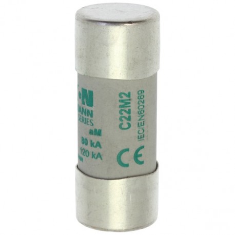 CYL AM 22,2X58 2A/STR C22M2S EATON ELECTRIC Sicherungseinsatz
