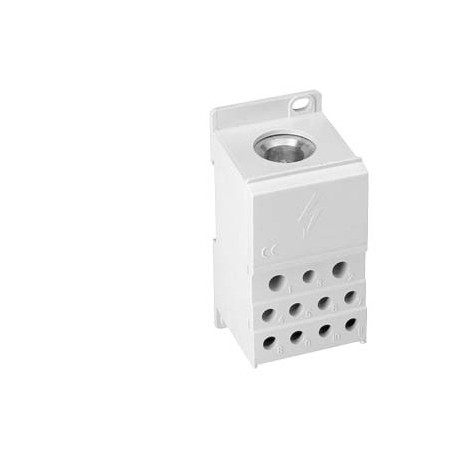 5ST2511 SIEMENS Blocco distributore a 1 polo, 400A, 690V ingresso: 1x 95-185mm2 uscita: 2x2,5-25+5x 2,5-16+4..