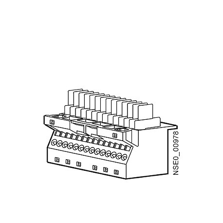3WL9111-0AB01-0AA0 SIEMENS Accesorios interruptor automático 3WL, conector de espadas