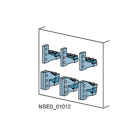 3WL9111-0AM03-0AA0 SIEMENS accessori per interruttori automatici 3WL, attacchi per conduttori principali, 1 ..