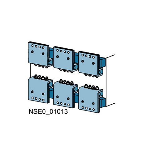 3WL9111-0AN04-0AA0 SIEMENS accessori per interruttori automatici 3WL, attacchi per conduttori principali, 1 ..