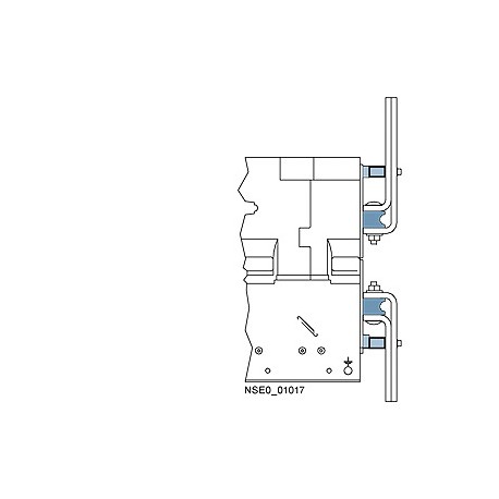 3WL9111-0AN42-0AA0 SIEMENS accessori per interruttori automatici 3WL, supporto isolante per 3 sbarre di coll..