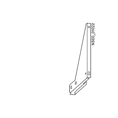 3WL9111-0BB50-0AA0 SIEMENS Accessoires pour disjoncteur 3WL, Equerre support pour montage fixe pour fixation..