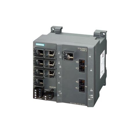 6AG1308-2FL10-4AA3 SIEMENS SIPLUS NET SCALANCE X308-2 based on 6GK5308-2FL10-2AA3 with conformal coating, -1..