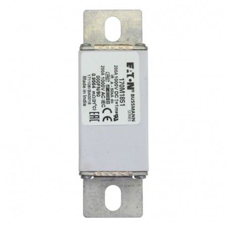 170M1851 EATON ELECTRIC ПРЕДОХРАНИТЕЛЬ 200А 1000 В постоянного тока 000FN/90 AR UR