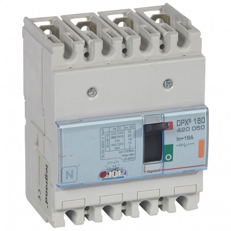 420050 LEGRAND DPX³160 mag. 4P 16A 25kA