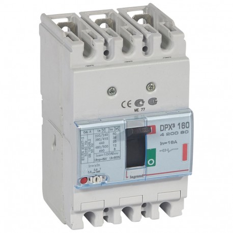 420080 LEGRAND DPX3160 mag. 3P 16A 36kA