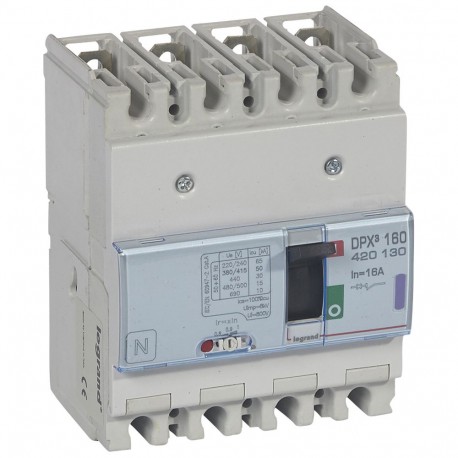 420130 LEGRAND DPX³160 mag. 4P 16A 50kA