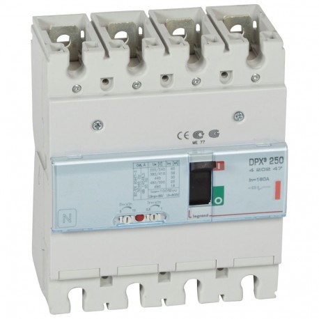 420247 LEGRAND DPX³250 mag. 4P 160A 36kA