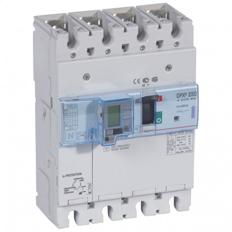 420288 LEGRAND DPX3250 mag+dif 4P 200A 50kA