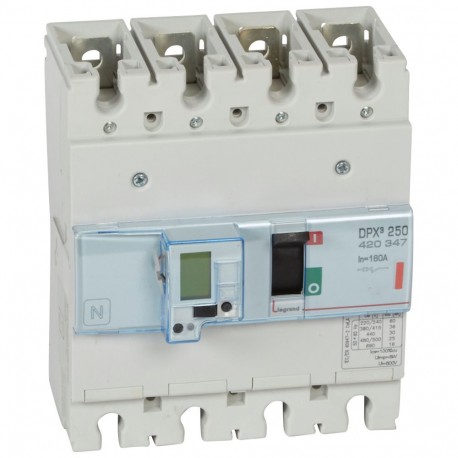 420347 LEGRAND DPX3250 élus. 4P 160A 36kA