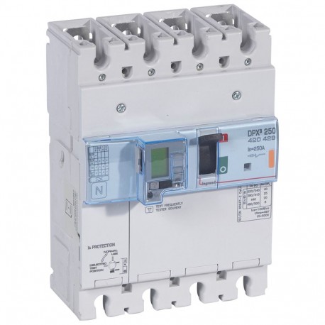 420429 LEGRAND DPX3250 o+md+dif 4P 250A 25kA