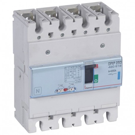 420618 LEGRAND DPX³250 mag. 4P 200A 70kA