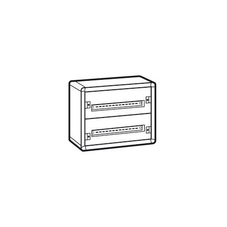 020002 LEGRAND XL3 160 SUPERF METALL 2 ZEILEN