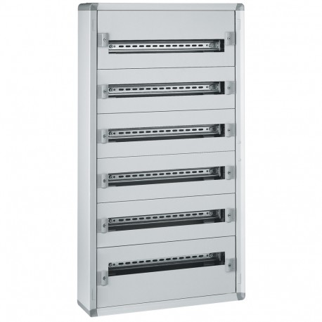 020006 LEGRAND XL3 160 SUPERF METAL 6 FILAS