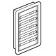 020015 LEGRAND XL3 160 ENCASTRÉES EN MÉTAL DE 5 LIGNES