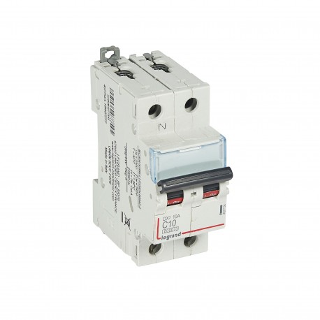 407754 LEGRAND MAGNET DX3 6/10 KA C P+N 10A