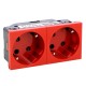 077281 LEGRAND MO-BASE-2X2P+T RO AUTO SEL