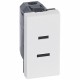 077503 LEGRAND MO-2P UNS 15A 127V 1M BL