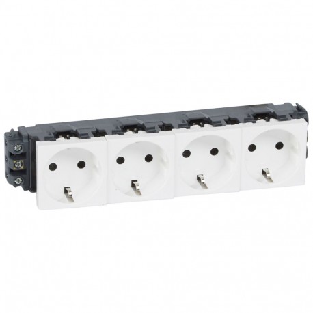 077604 LEGRAND MO-BASE 4X2P+T BL DLP-TOR