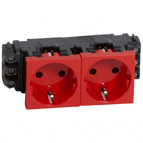 077612 LEGRAND MO-BASE 2X2P+T RO DLP TOR