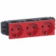 077613 LEGRAND МО-БАЗА 3X2P+T ДЛЯ DLP С РО ТОР