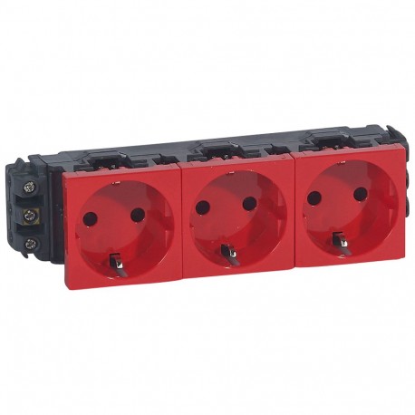 077613 LEGRAND MO-BASE 3X2P+T RO DLP TOR