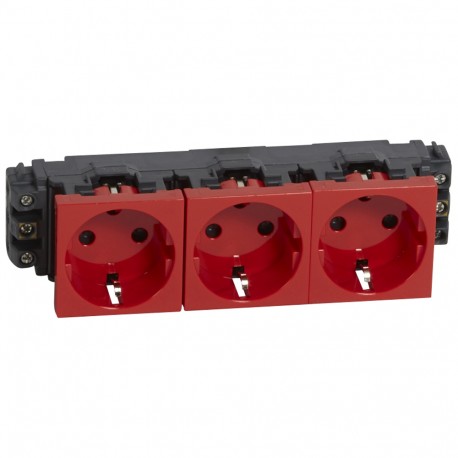 077623 LEGRAND MO-BASE 3X2P+T RO DLP TOR SEL