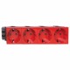 077624 LEGRAND MO-BASE 4X2P+T RO-DLP-TOR-SEL
