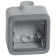 069656 LEGRAND PL-COMP SUP BOÎTE DE 1ELE GRIS