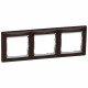 770373 LEGRAND VL-PLATTE 3ELE HOR HOLZ OSCU