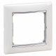 770491 LEGRAND VL-PLACA 1ELE BLANCO/PLATA