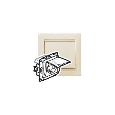 774120 LEGRAND VL-BASE 2P+T TORN IP44 NOVOS