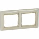 774152 LEGRAND VL-PLAQUE DE 2ELE HOR IVOIRE/OR