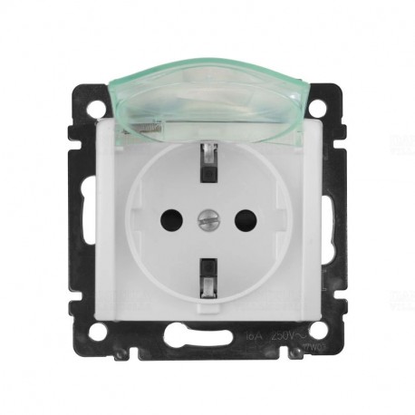 774220 LEGRAND VL-BASE 2P+T TORN IP44 BLAN