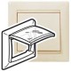 774350 LEGRAND VL-PLAQUE-1ELE IP44 D'IVOIRE