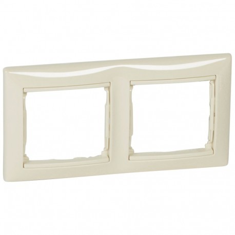 774352 LEGRAND VL-PLACA 2ELE HOR MARFIL