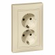 774371 LEGRAND VL-BASE MBLOC 2X2P+T ABGERISSEN MARF