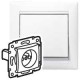 774397 LEGRAND OV-BASE-FR 2P+T 16A TORN WHITE