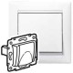 774422 LEGRAND VL-2P+T TORN C/LID WHITE