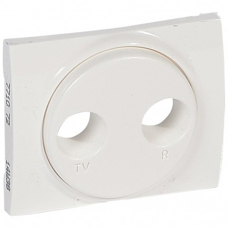 771072 LEGRAND GL-TAPA BASE TV-R BLAN