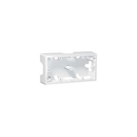 771097 LEGRAND GL-CAJA SUPERF. 2ELE HOR WEIß
