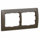 771202 LEGRAND GL-BOARD 2ELE HOR BRONZE