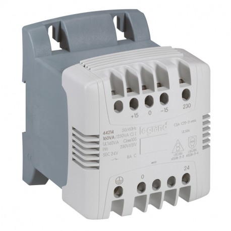 044267 LEGRAND TRANSFORMER 230-400V/115-230V 630VA